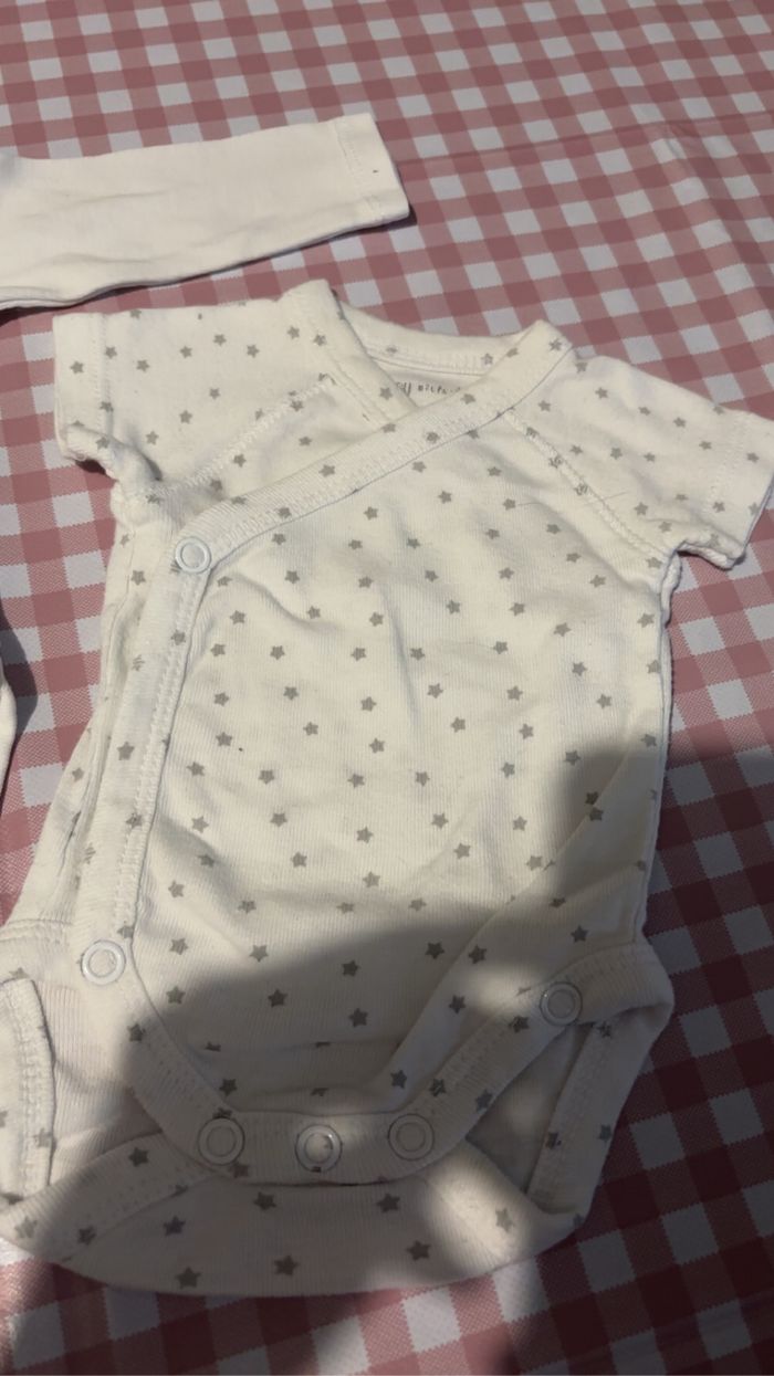 Polo body neuf - mon premier major - naissance + body offert et bavoir offert - photo numéro 4