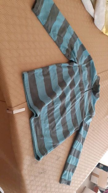 Polaire rayé garçon