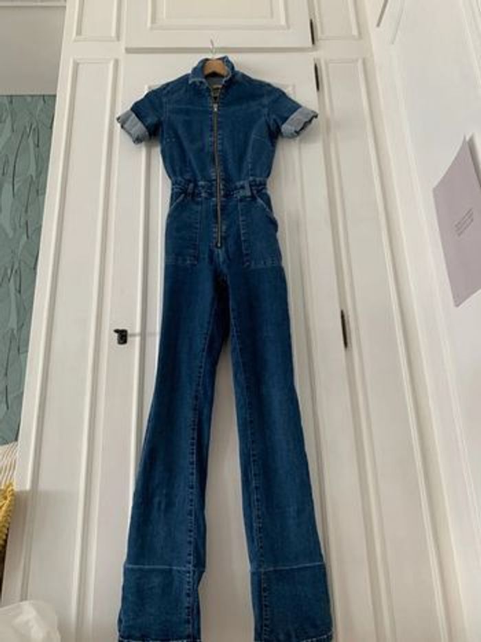 Combinaison en jean Mango Femme - photo numéro 2