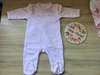 Pyjama bébé fille, 3-6 mois