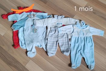 Lot de 4 pyjamas chauds