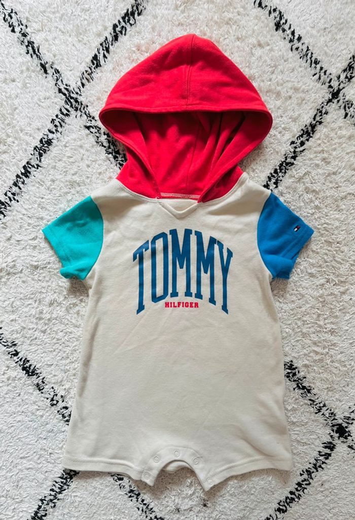Combi short Tommy Hilfiger 12 mois