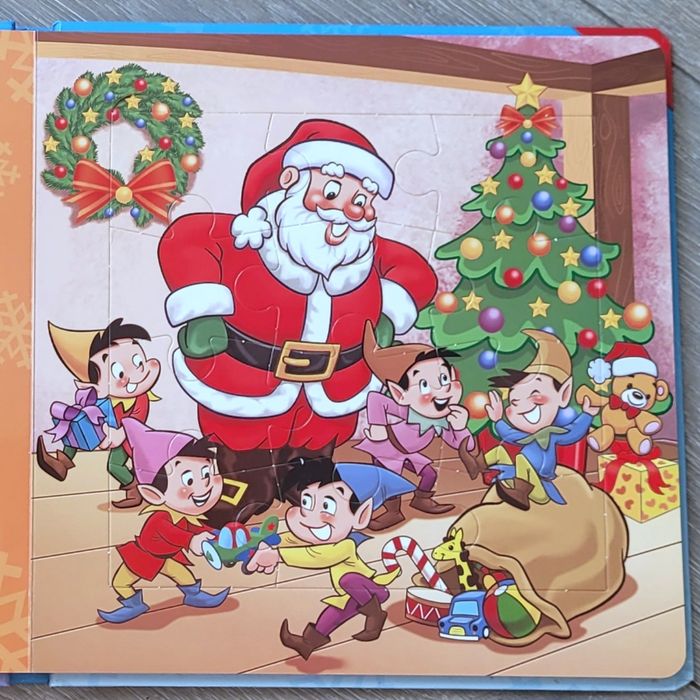 Mon premier Livre Puzzle " C'est Noël, édition Phidal - photo numéro 4