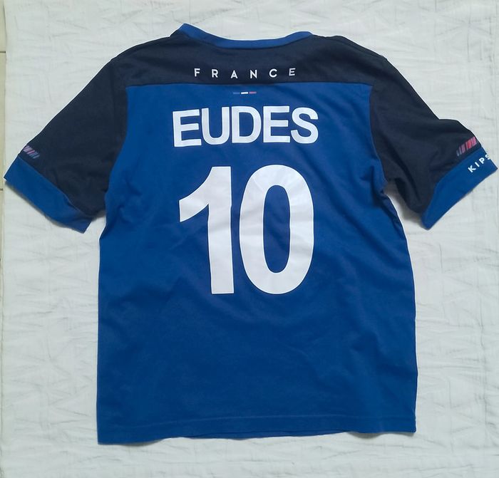 Kipsta t shirt foot France 10 Eudes - photo numéro 2