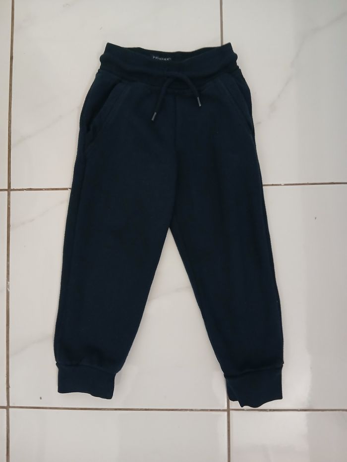 Pantalon de jogging garcon en coton taille 2/3 ans marqu marinem primark - photo numéro 3