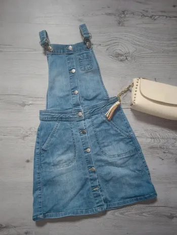 Robe salopette 10 ans