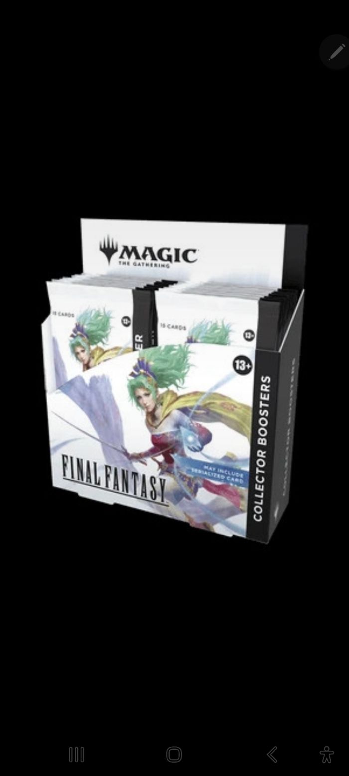 Mtg Final Fantasy le  display de 12 boosters collectors Japonais