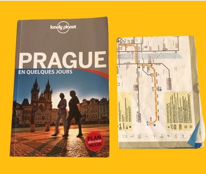 🌟 Lonely planet Prague en quelques jours avec plan = Guide fabuleux🌟