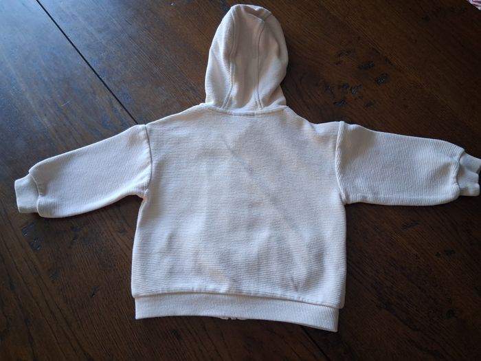 Sweat zippé léger à capuche rose de marque Tape à l’œil (TAO) - photo numéro 2