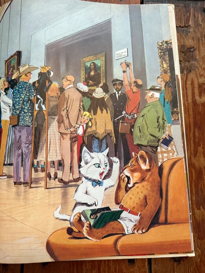 Grands albums Hachette livre rare ancien blanc Caroline visite Paris Pierre Probst - photo numéro 8