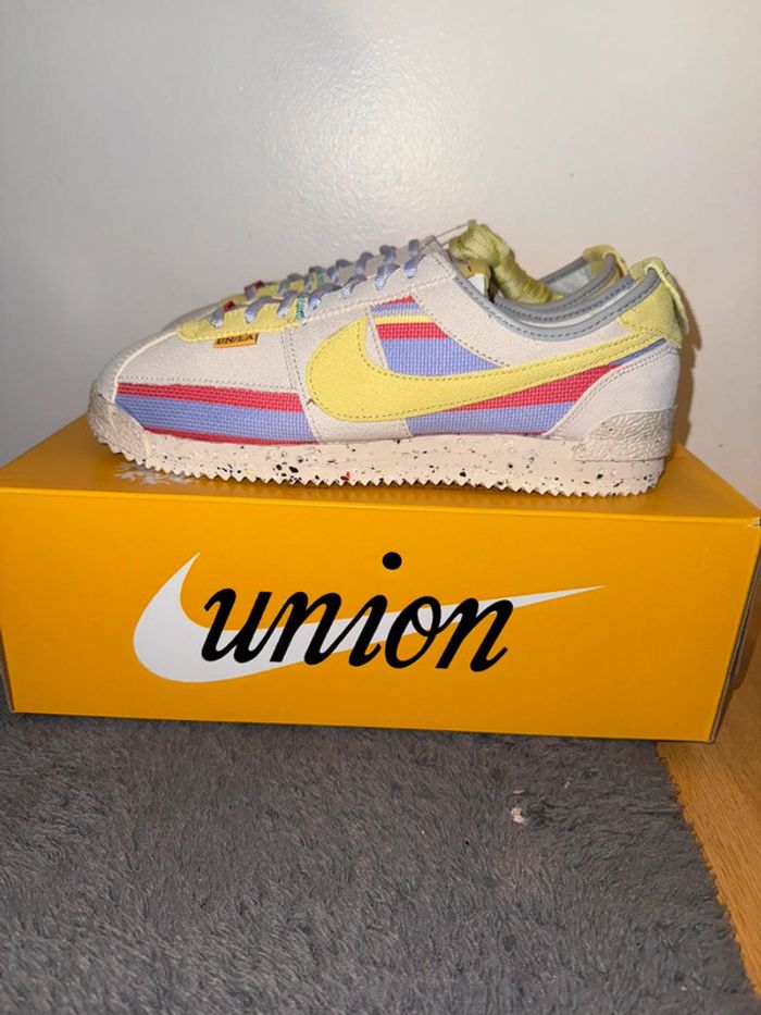 Nike Cortez Union SP Citron givré