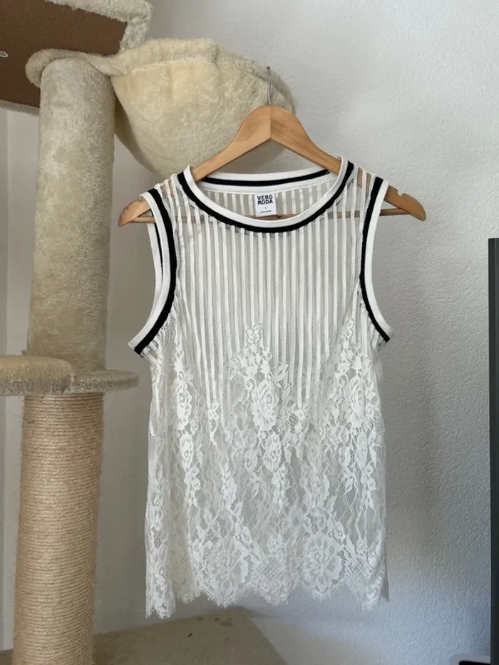 Débardeur en dentelle Vero Moda