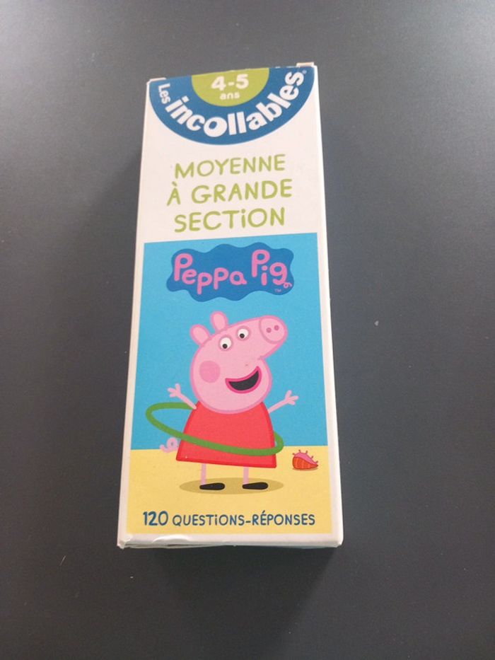 Jeu les incollable moyenne et grande section