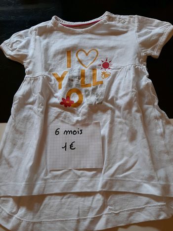 T-shirt 6mois