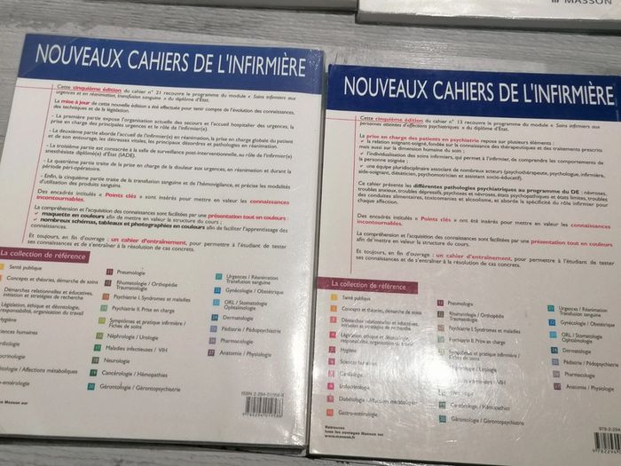 Lot 4 livres concours infirmière 📚 - photo numéro 3
