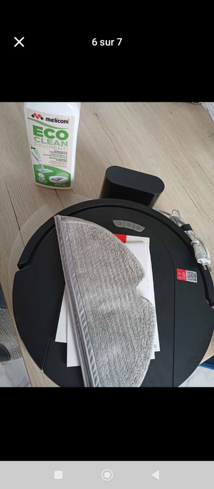 Aspirateur laveur robot Roborock Q5 Pro Black - photo numéro 2