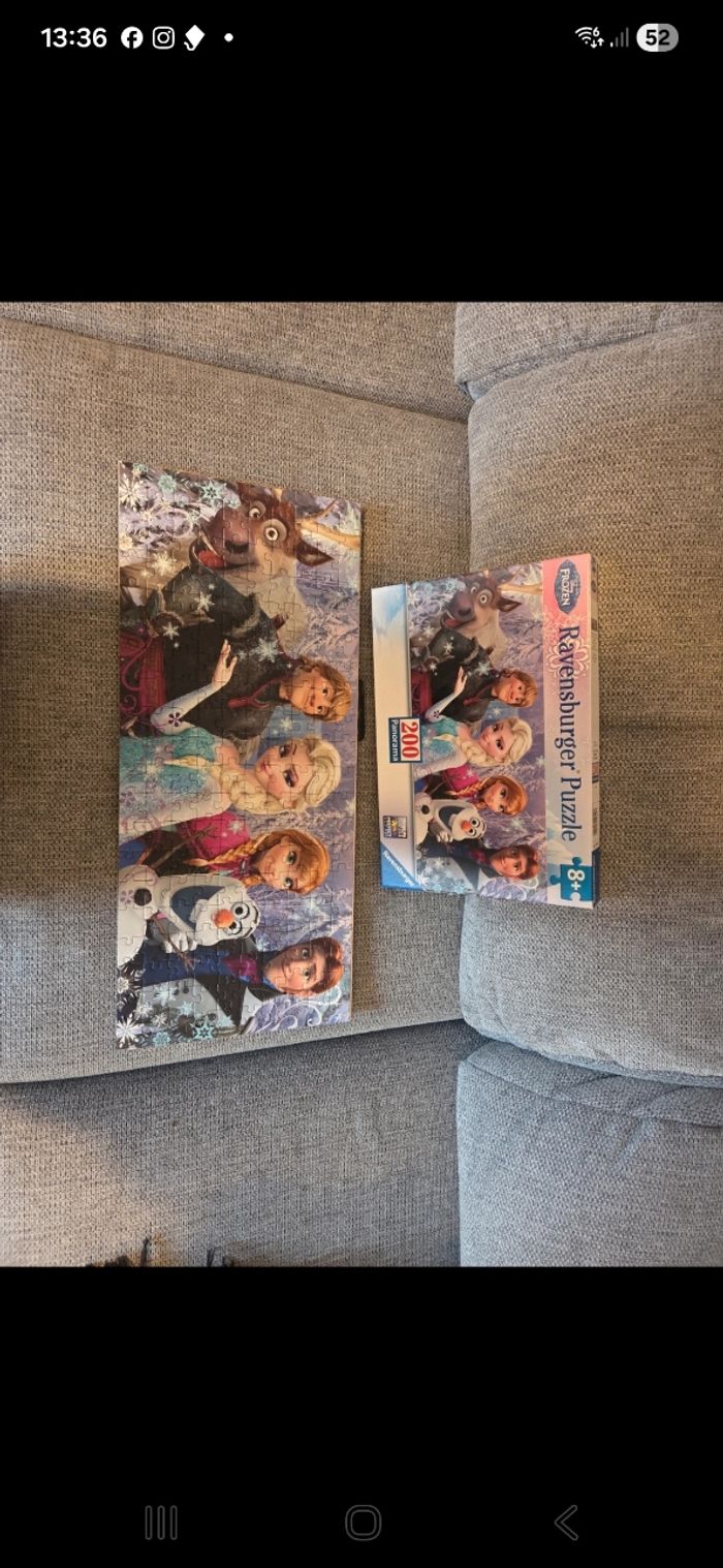 Puzzle la reine des neiges ravensburger