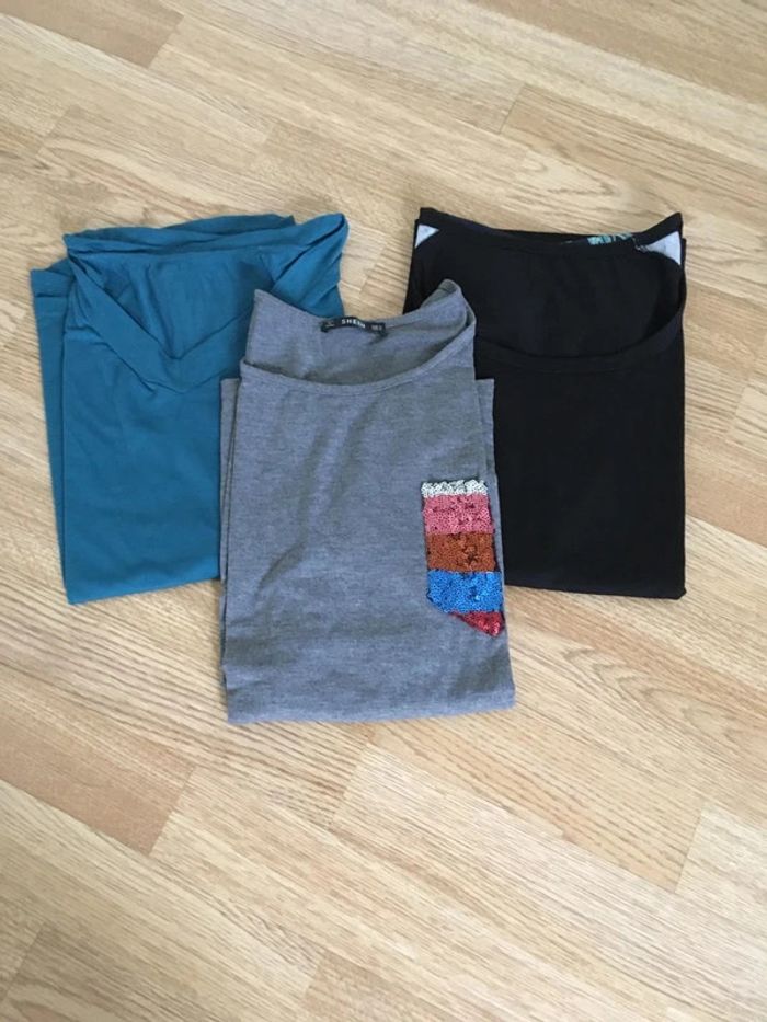 Lot t-shirts taille M - photo numéro 3