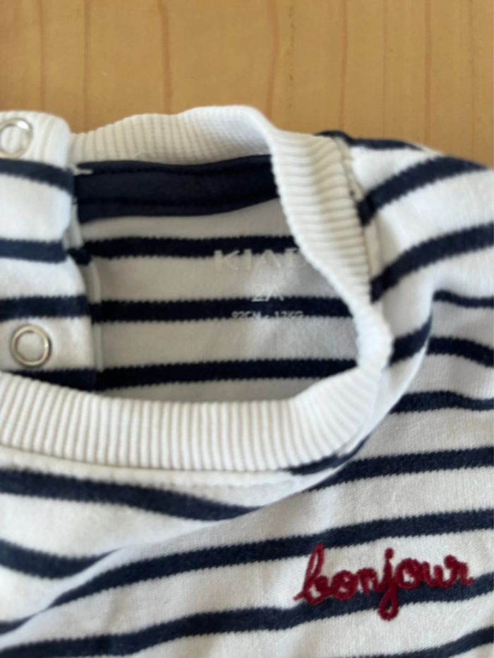 👶 Haut manches longues garçon – Kiabi – 24 mois - photo numéro 4