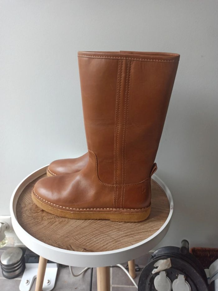 Bottes cuir sœur - photo numéro 2