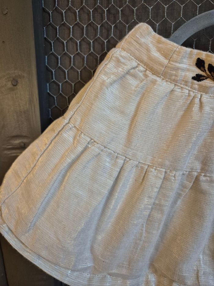 Jupe de cérémonie Sergent Major t. 2/3 ans dorée - photo numéro 3