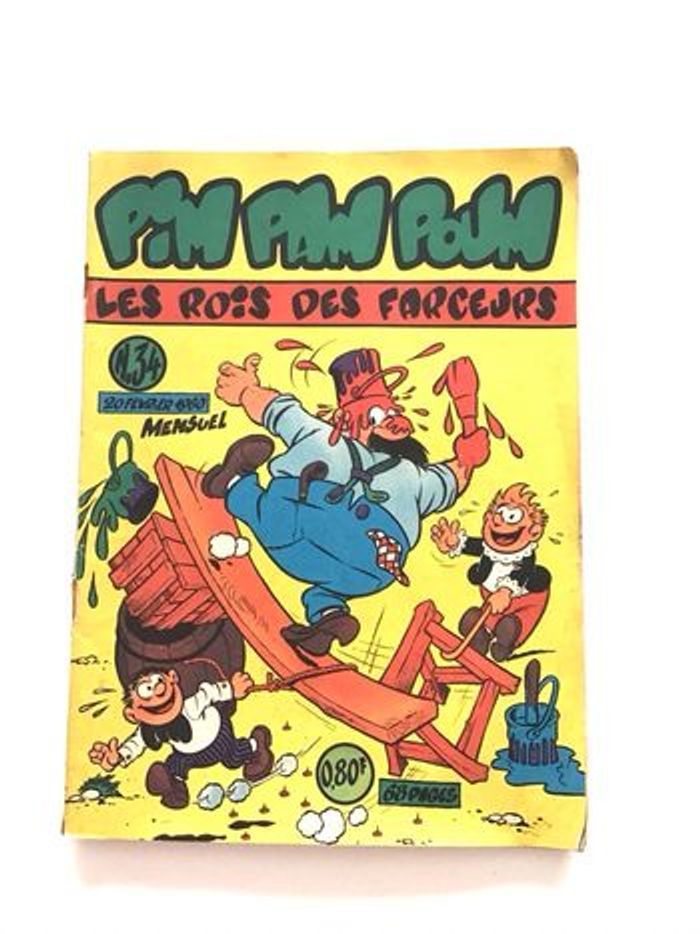 Album Pim Pam Poum les rois des farceurs