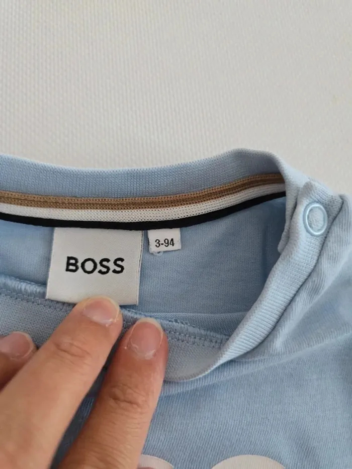 Ensemble short Boss turquoise - photo numéro 4