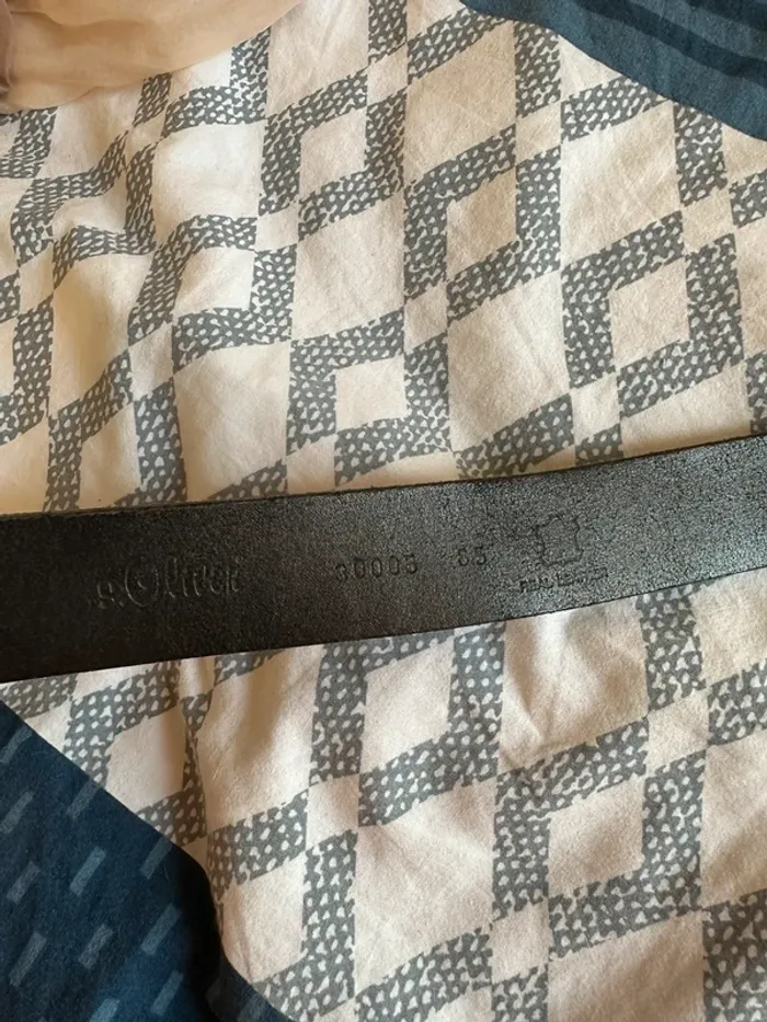 Ceinture homme 85 s.oliver - photo numéro 4