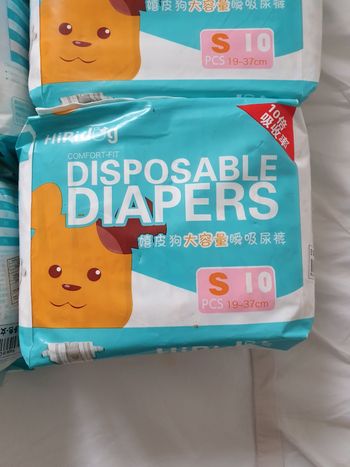 Couches pour chiens femelles