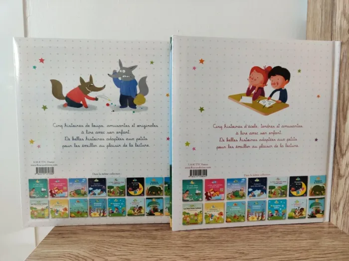 Lot de 2 recueils d'histoires pour enfant - photo numéro 2
