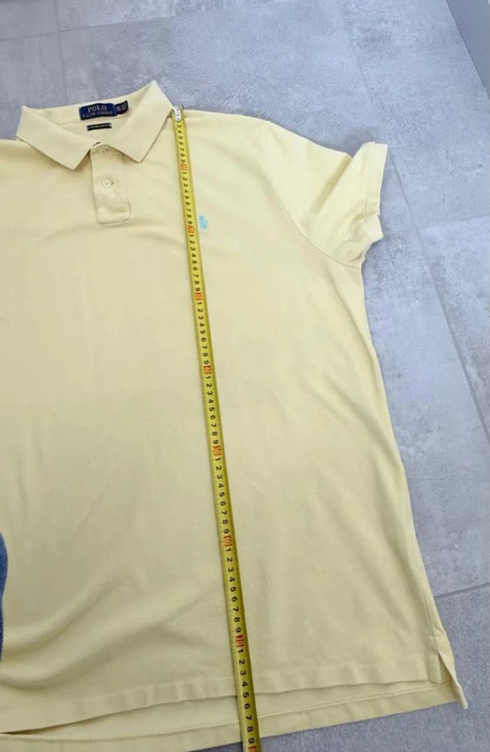 Polo Ralph Lauren homme jaune taille XXL super état - photo numéro 6