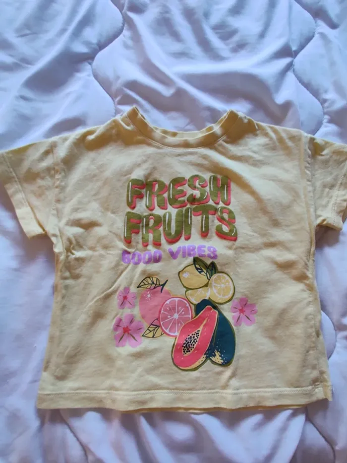 Lot 4 tee-shirt fille 3 ans - photo numéro 5