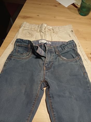 Pantalons jeans 10 ans  138 cm