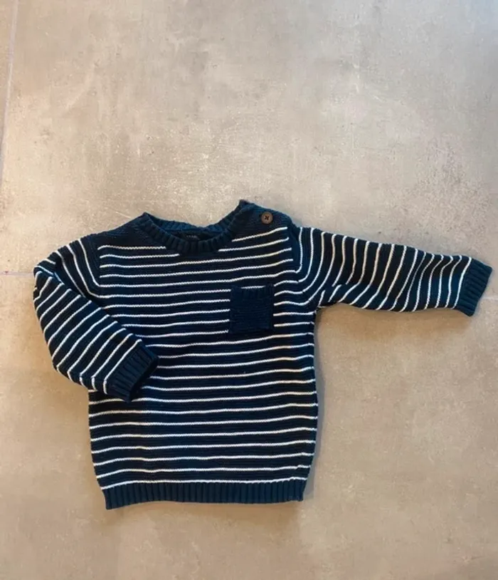 Pull marin 9 mois