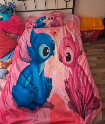 Parure lit 1 personne stitch