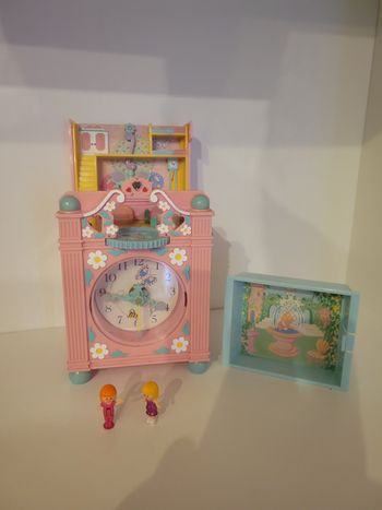 Polly Pocket Vintage Funtime Clock Playset de 1991