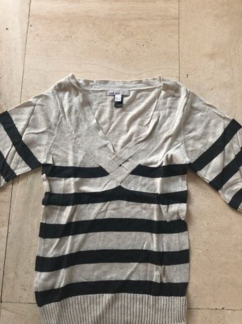 Pull fin avec rayures Mango