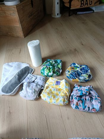 Couche lavable neuve jamais servie