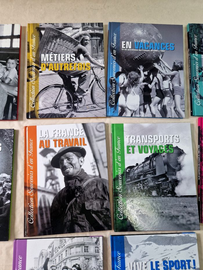 Lot livres collection souvenirs d'en France  , tome 1 a 10 - photo numéro 3
