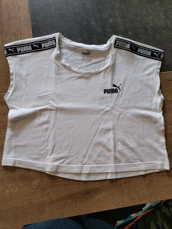 T-shirt court puma 10 ans