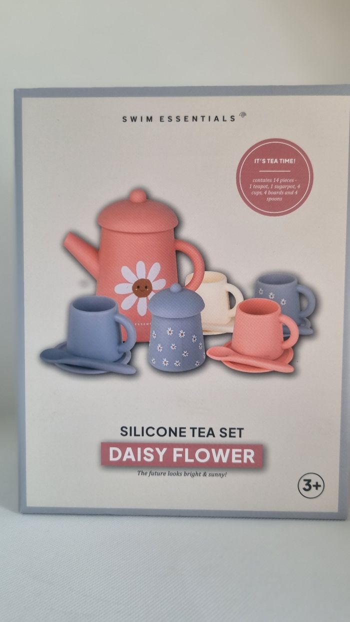 Jouets de service à thé en silicone - Daisy Flower neuf - photo numéro 1