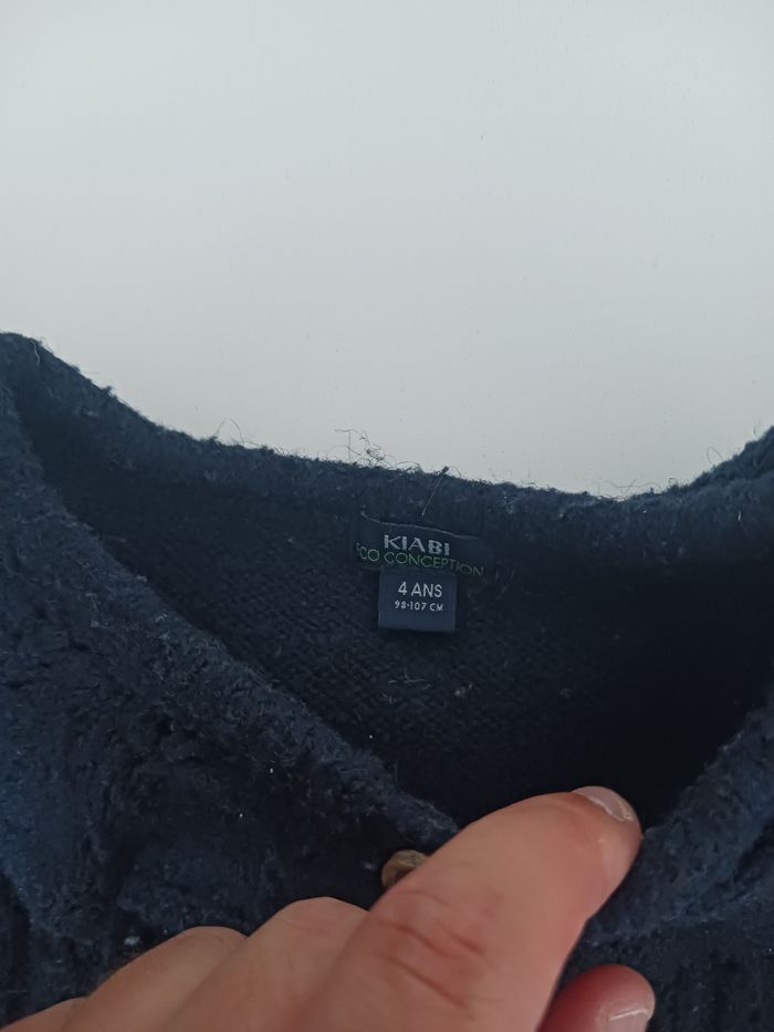 Gilet à col fille - photo numéro 2