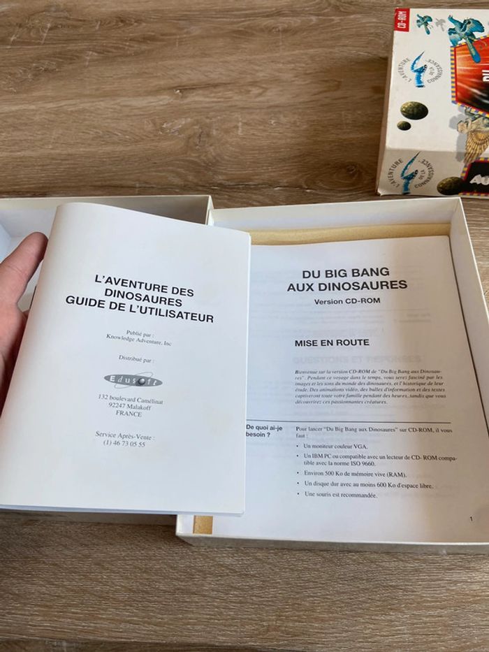 Du big bang aux dinosaures pc big box vintage - photo numéro 9