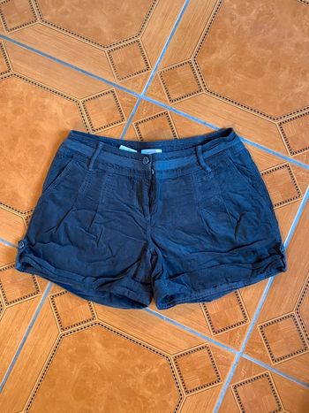 Short gris femme