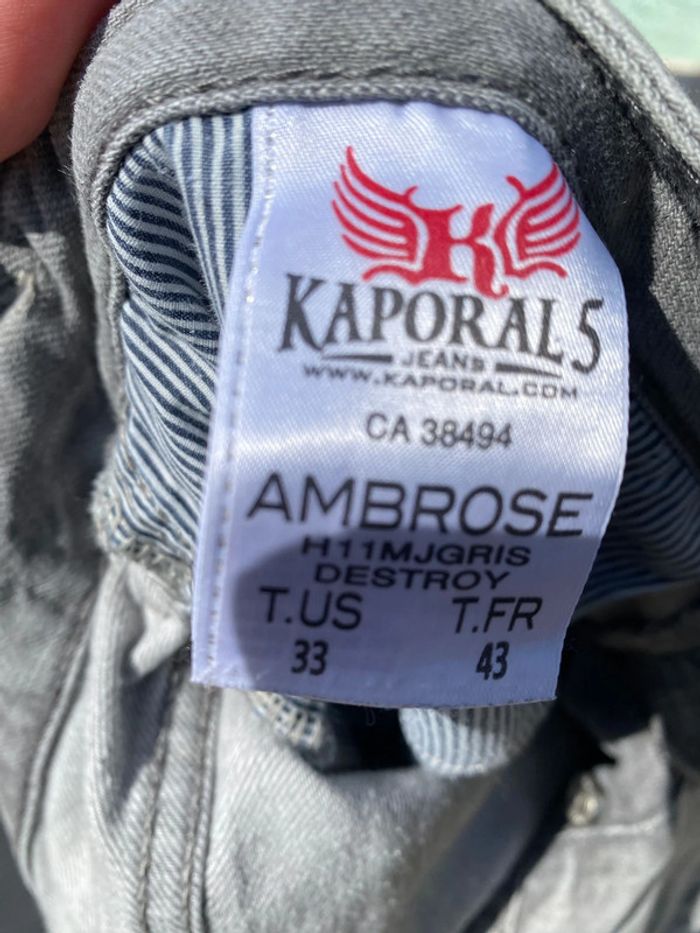 Jean Kaporal Gris 43 - photo numéro 4