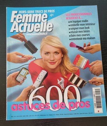 Hors série Femme Actuelle 600 Astuces de Pros