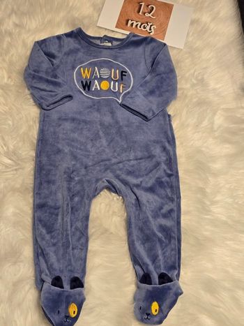 NEUF (non porté) 😍🤩💙pyjama 12 mois garçon 💙🤩😍