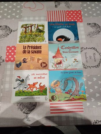 Lot de 6 livres