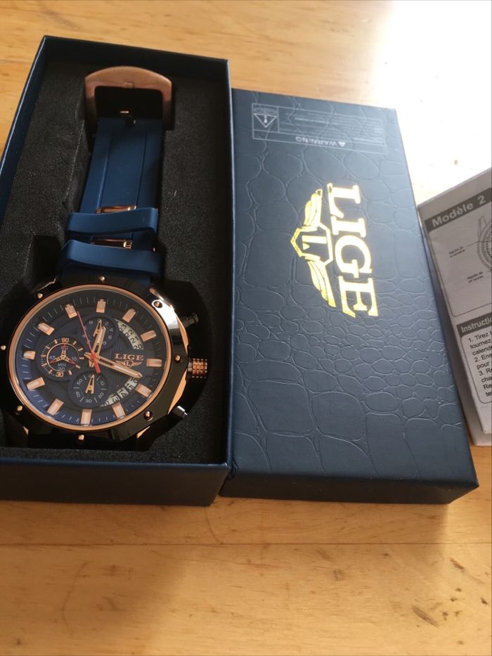 Montre de luxe lige pour homme - photo numéro 8