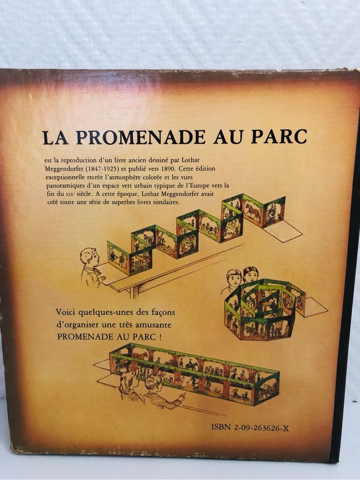 La promenade au parc Lothar Meggendorfer vintage - photo numéro 3